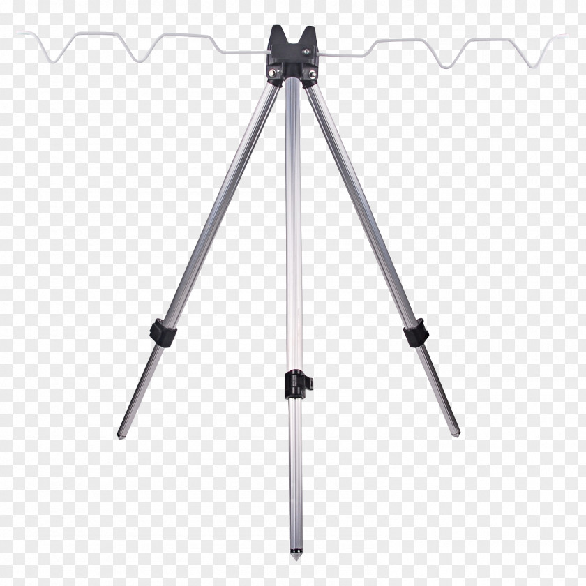 Tripod Sculpture Fishing Rods Angling Rod Pod PNG