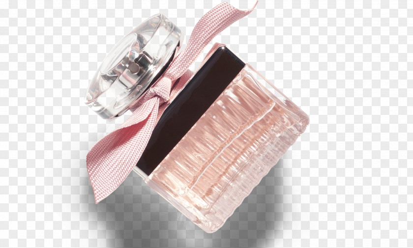 A Bottle Of Pink Perfume Cosmetics Photography PNG