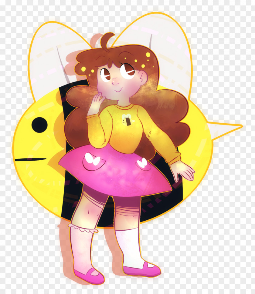 Bee And Puppycat Episodes Illustration Pink M Cartoon Character Figurine PNG