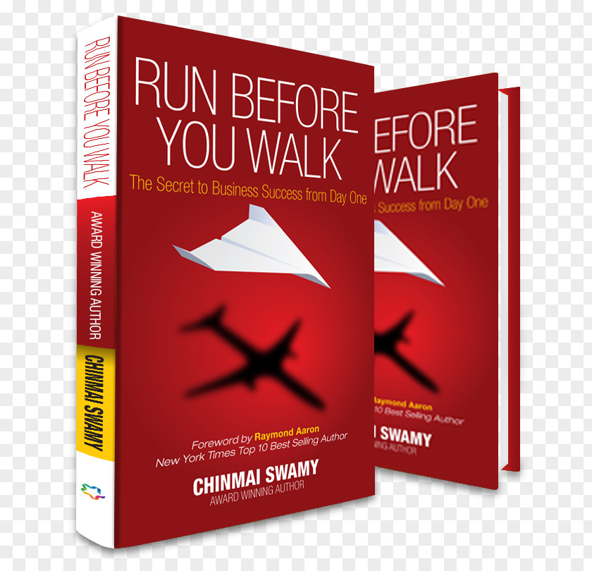 Book Run Before You Walk: 5 Techniques For Start-Up Success Brand Walking PNG