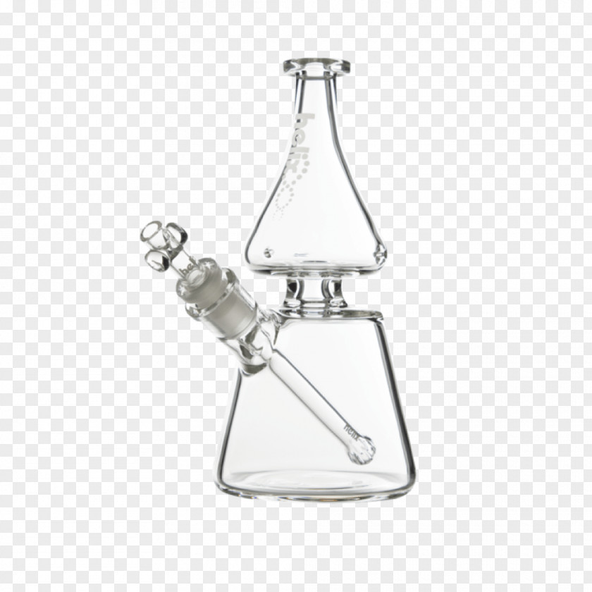 Glass Bong Beaker Smoking Pipe Laboratory PNG