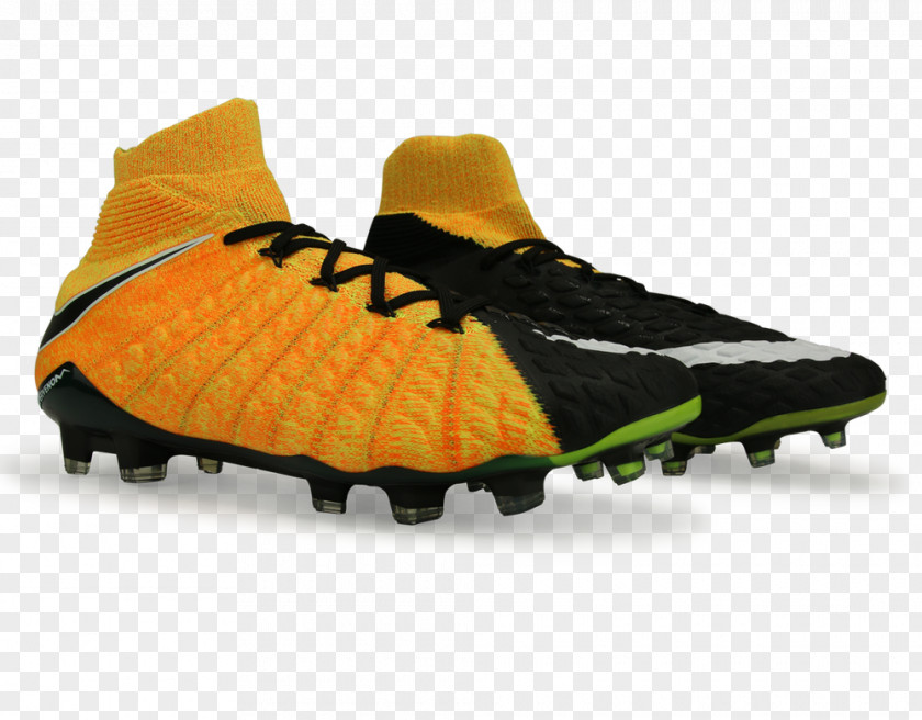 Reflect Orange Nike Soccer Ball Black And White Cleat Sports Shoes Product Design PNG