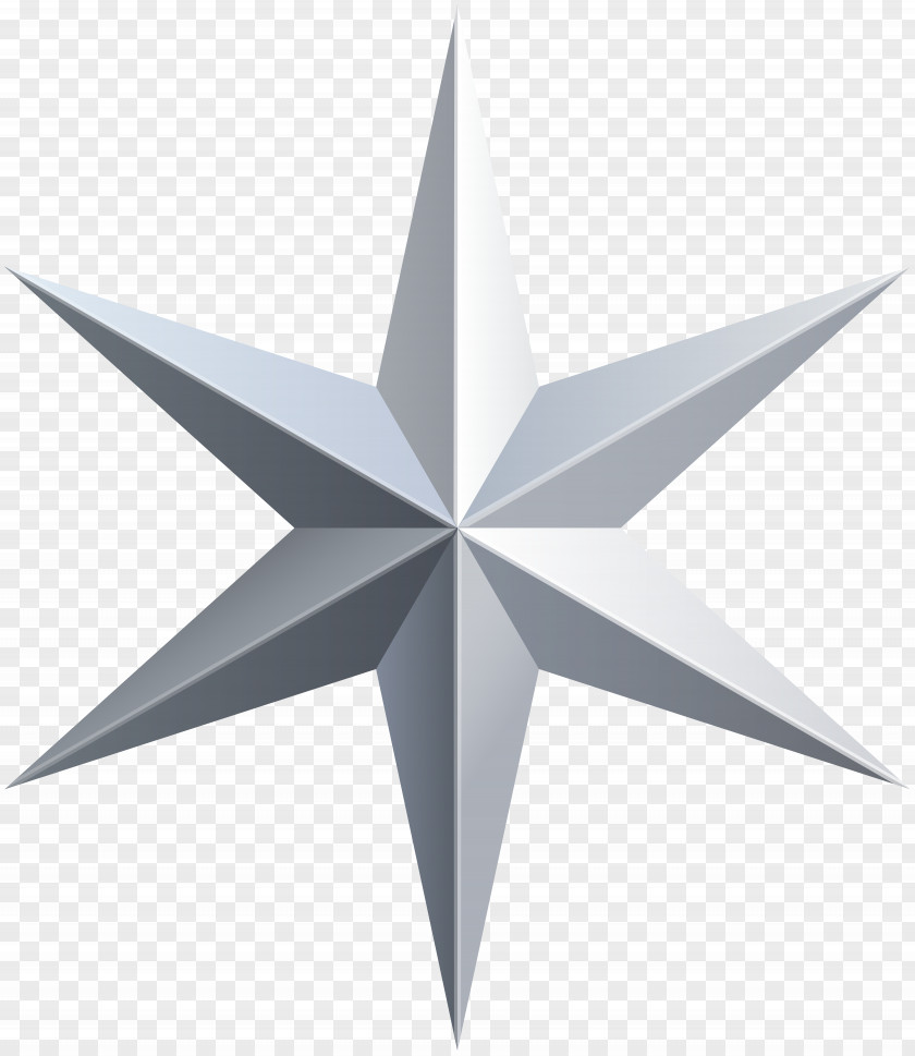 Silver Star Cliparts Clip Art PNG