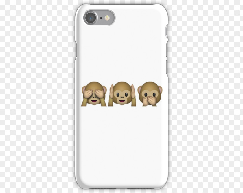 Three Wise Monkeys IPhone 6 4S 7 Emoji 5c PNG