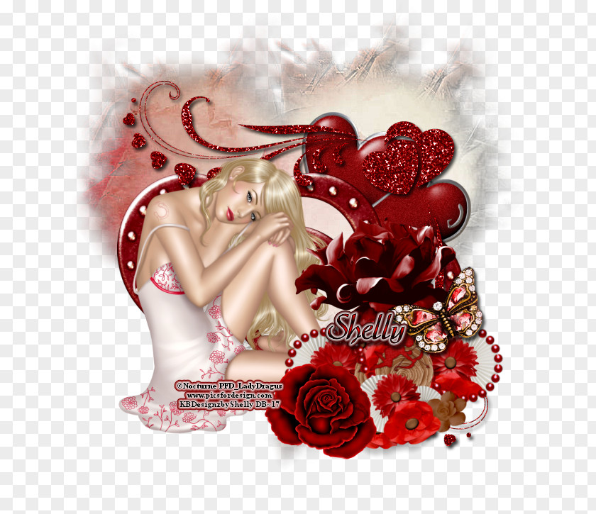 Valentine's Day Love Figurine PNG