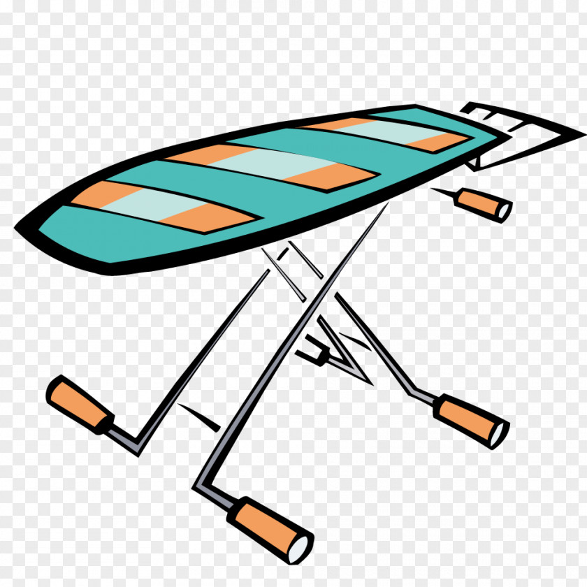 Vector Folding Table Bxfcgelbrett Ironing Clip Art PNG