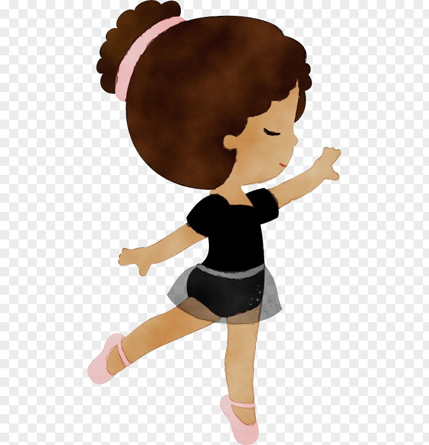 Gesture Cartoon Dancer Silhouette PNG