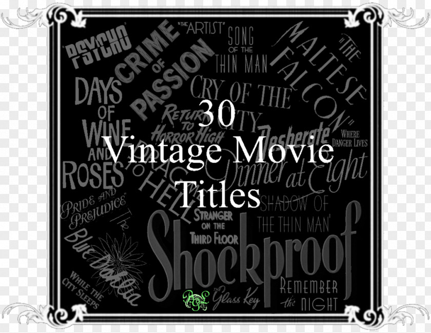 Movie Titles Days Of Wine And Roses Text Typeface Conflagration Días De Vino Y Rosas PNG