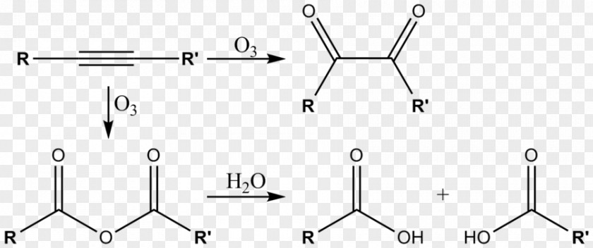 Ozonolysis Ozone Alkyne Alkene Chemical Bond PNG