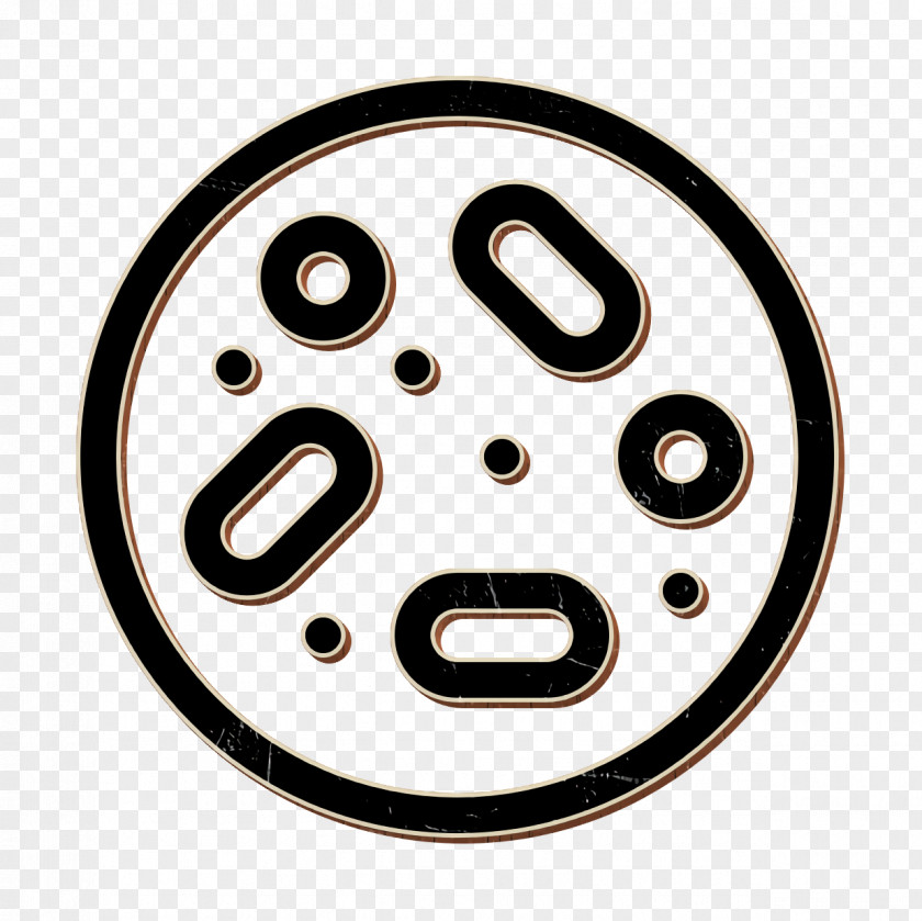 Petri Dish Icon Bioengineering Bacteria PNG