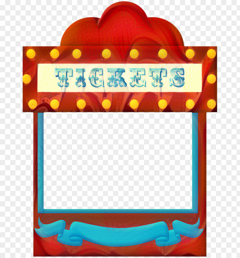 Picture Frame Birthday Candle Party Background PNG