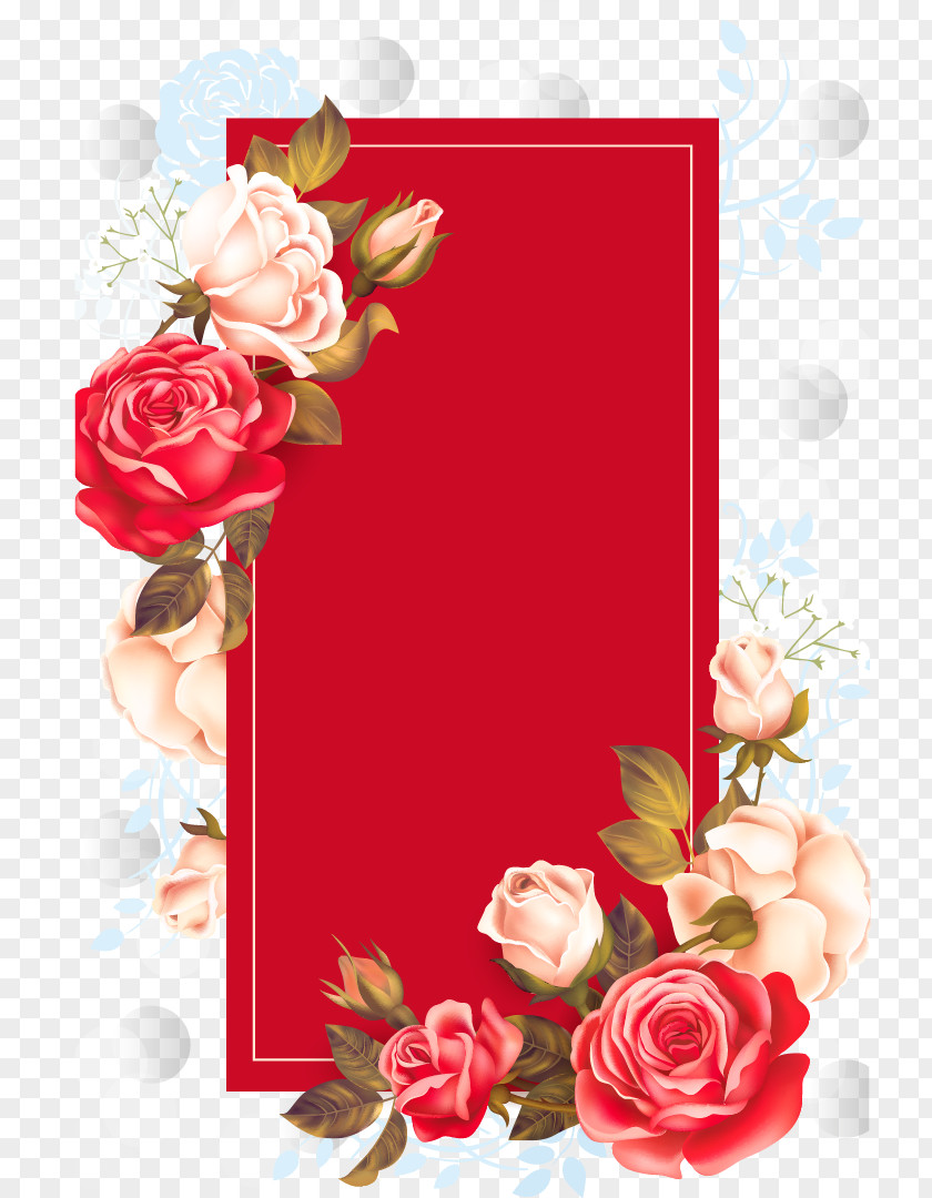 Red Rose Box Adobe Illustrator PNG