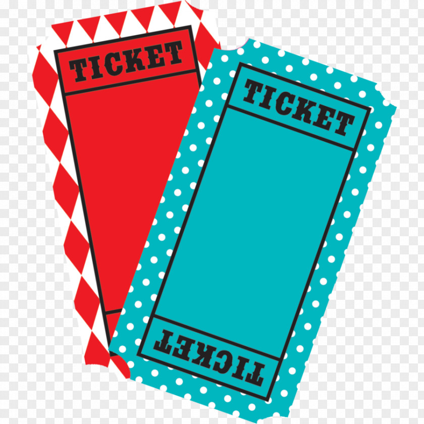 Ticket Airline Traveling Carnival Raffle Clip Art PNG