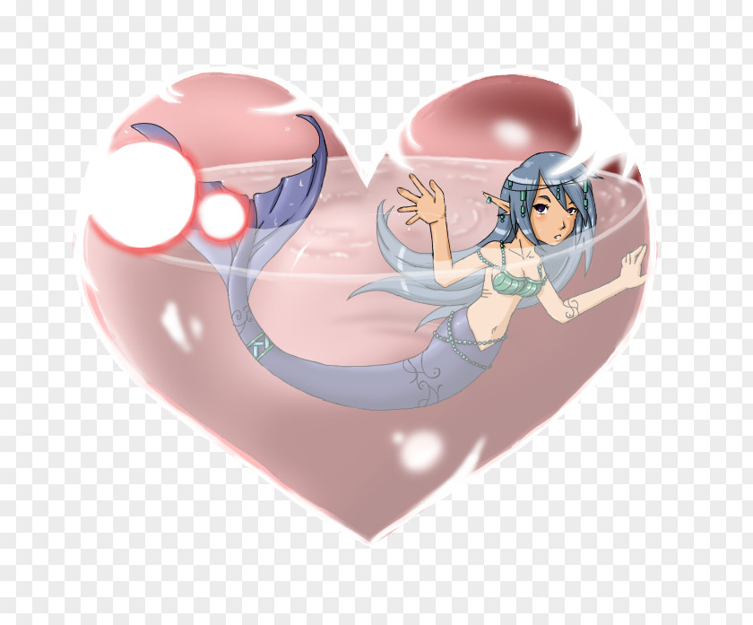 Glass Heart Cartoon Character Pink M Fiction PNG