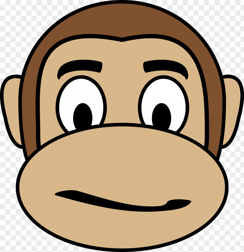 Monkey Ape Emoji Drawing Clip Art PNG