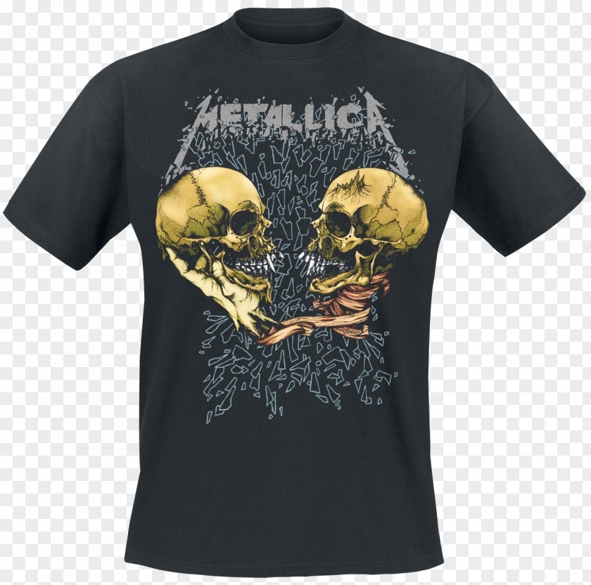 T-shirt Metallica Sad But True ...And Justice For All PNG
