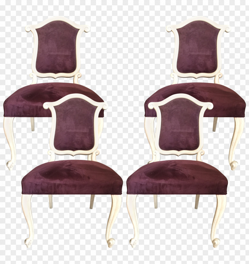 Mahogany Chair Purple PNG