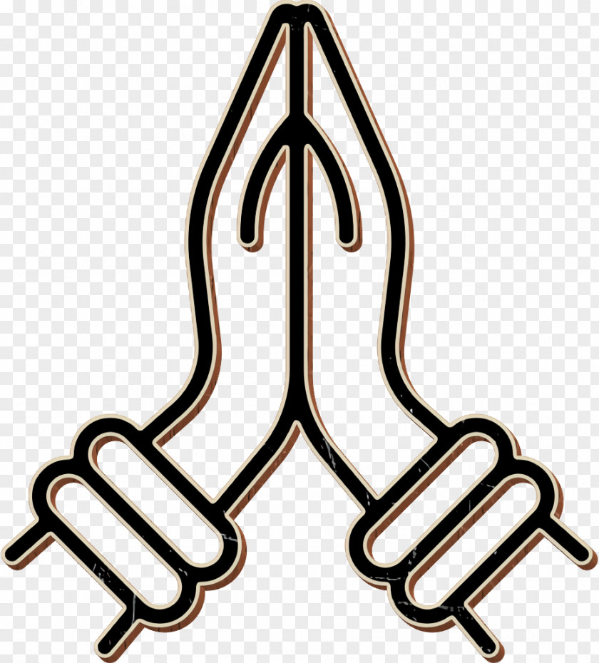 Religion Icon Namaste India PNG