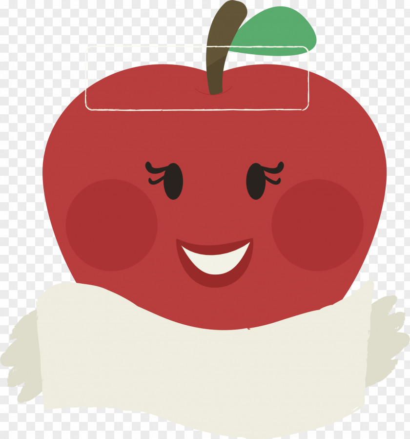 Vector Cartoon Apples Teacher Man Logo Illustration PNG
