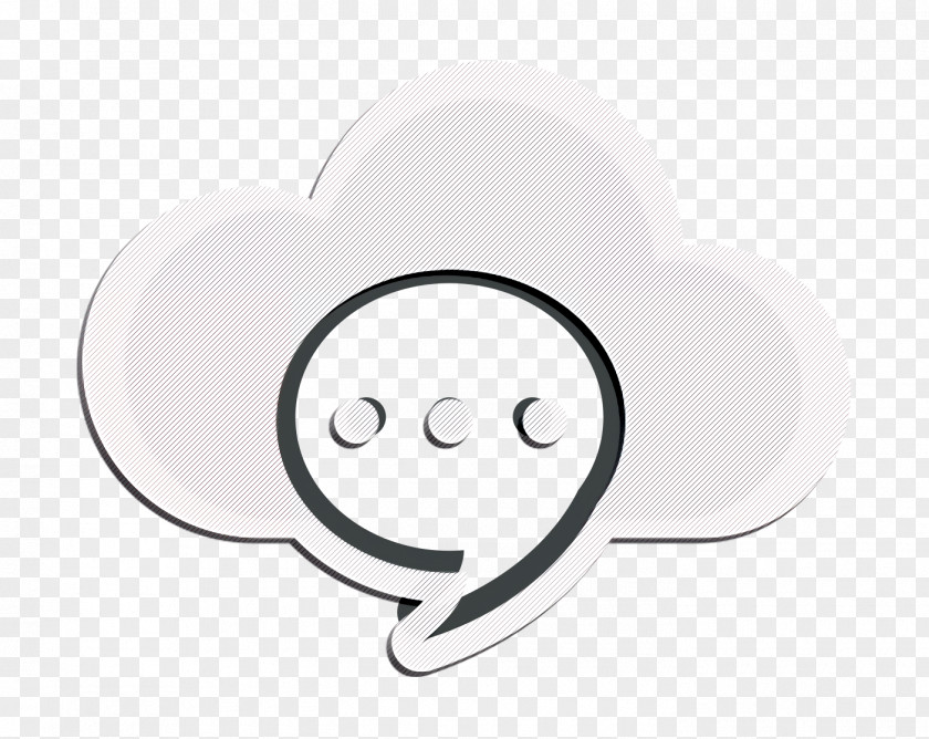 Bubble Icon Cloud Communicate PNG
