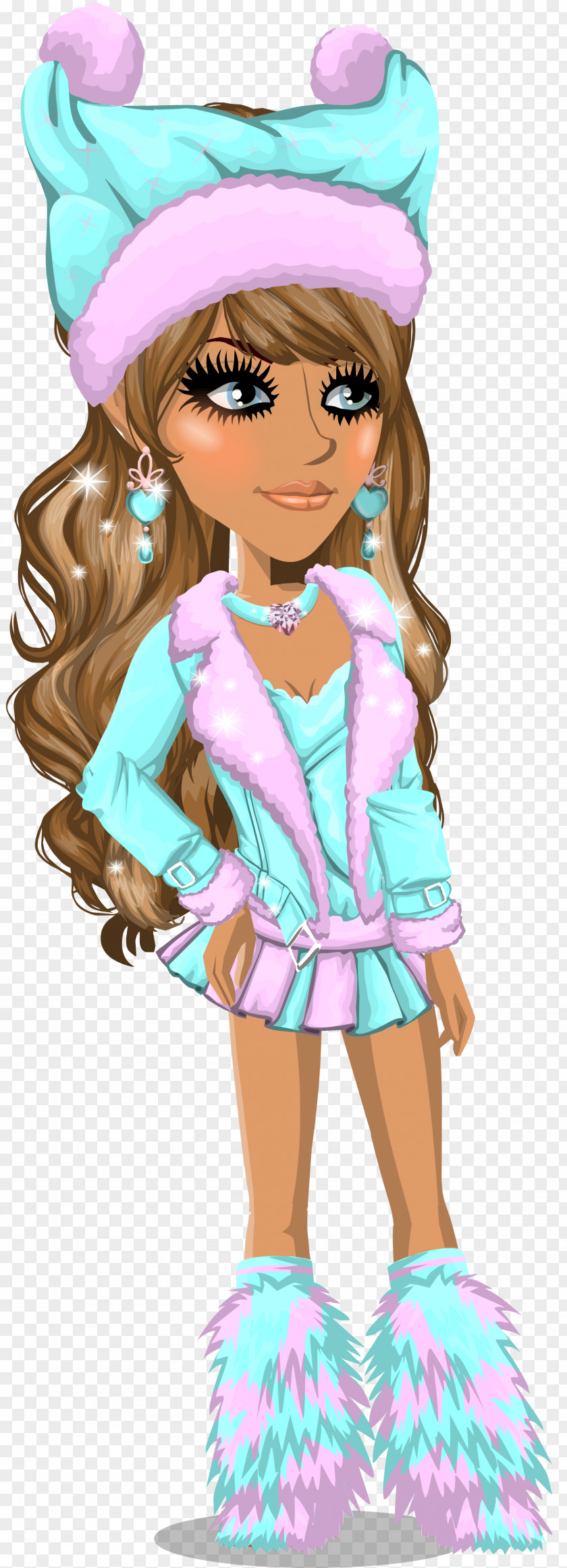 Cotton Candy Moviestarplanet Art Doll Drawing PNG