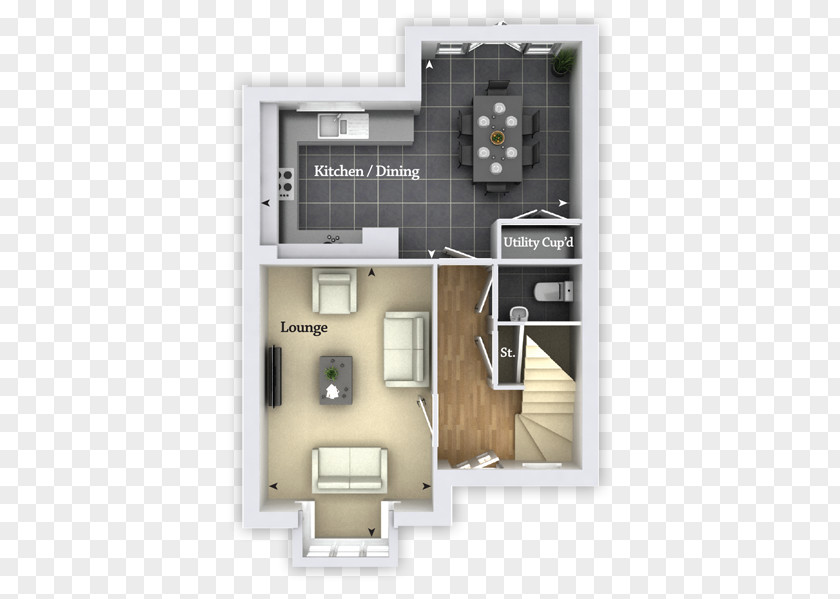 House Floor Plan Bedroom Open Bay Window PNG