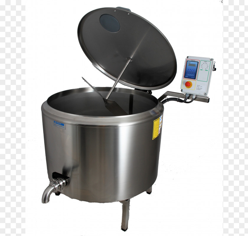 Kettle Cuve Pasteurisation Avedemil Stainless Steel PNG