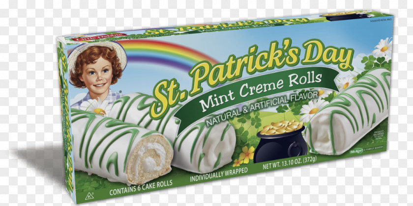 Mint Green Swiss Roll Cream Saint Patrick's Day Cake Frosting & Icing PNG