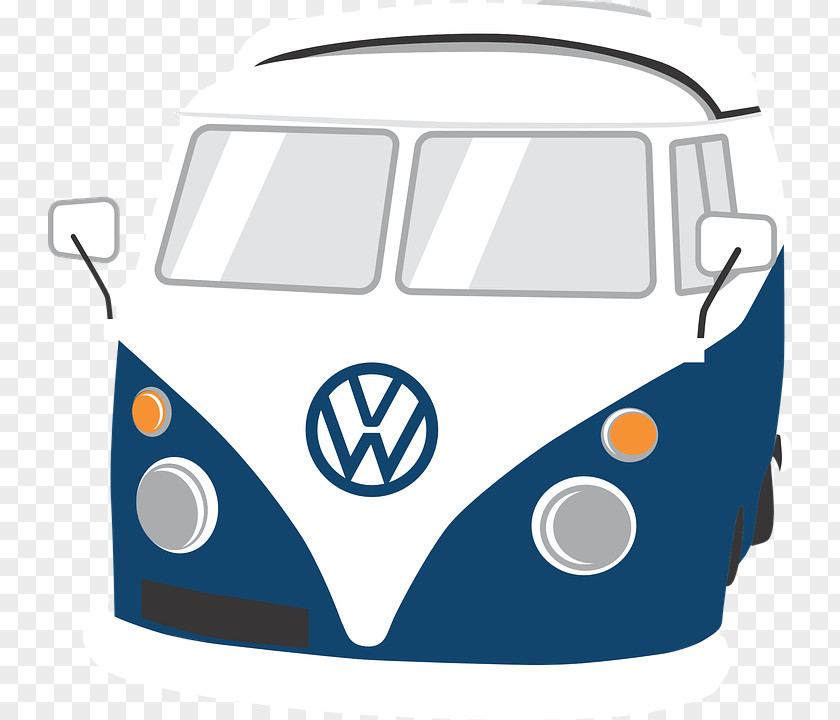 Volkswagen Type 2 Beetle Car Clip Art PNG