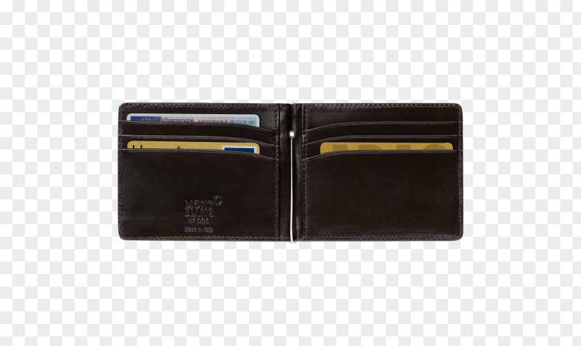 Wallet Leather Meisterstück Montblanc Money Clip PNG