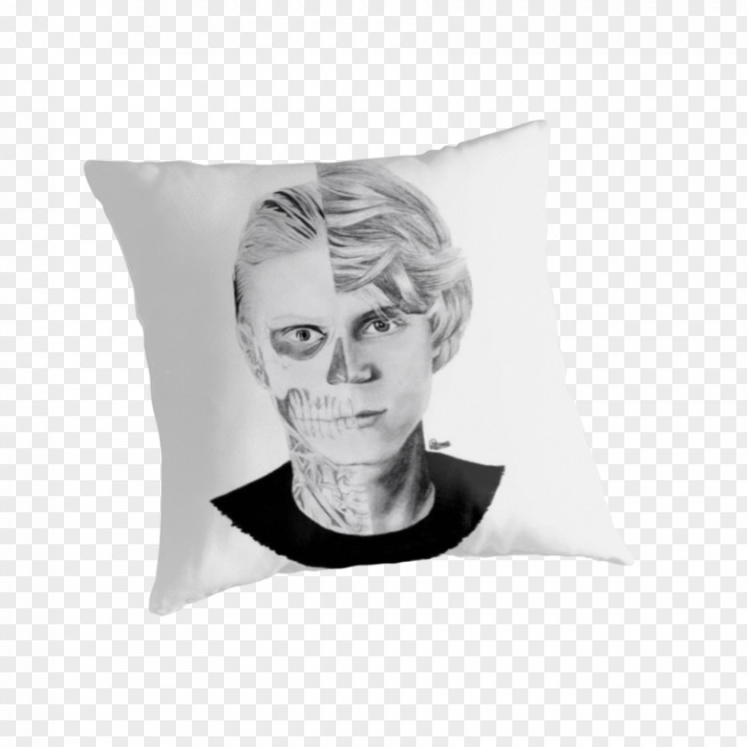 Evan Peters T-shirt Throw Pillows Cushion Neck PNG