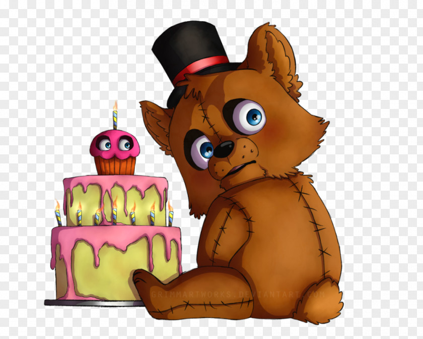 Furry Otter Five Nights At Freddy's Freddy Fazbear's Pizzeria Simulator Birthday Drawing Game PNG