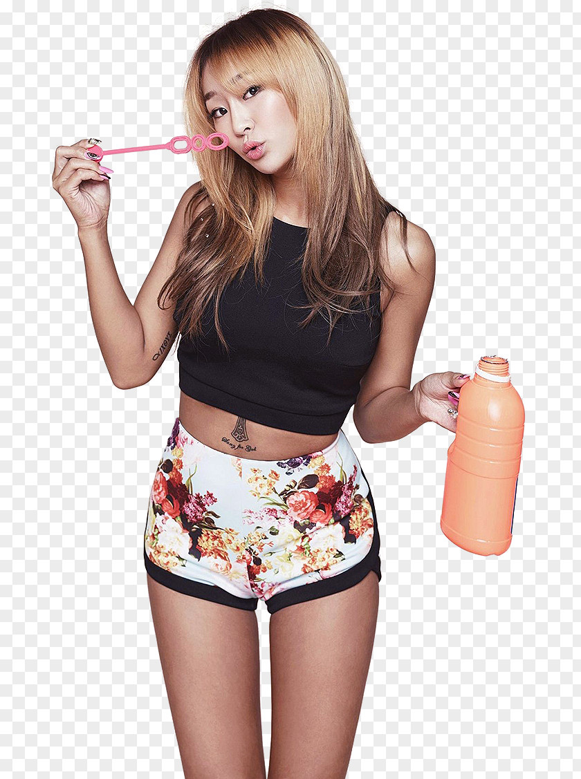 Hyolyn Sistar Touch My Body K-pop Korean Idol PNG idol, asian girl clipart PNG