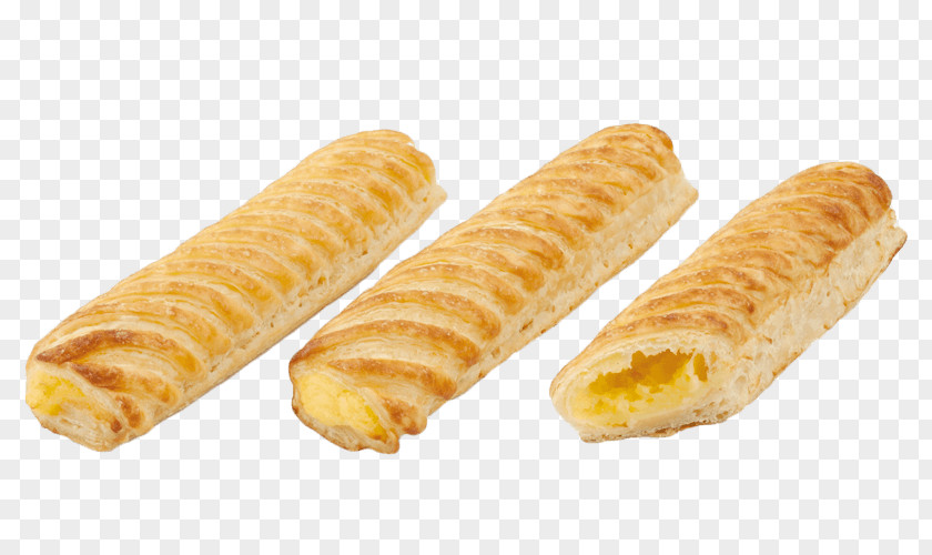 Vanilla Danish Pastry Puff Cream Sausage Roll Ragout PNG