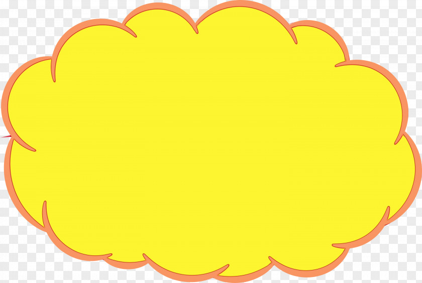 Yellow Heart Leaf Sticker PNG