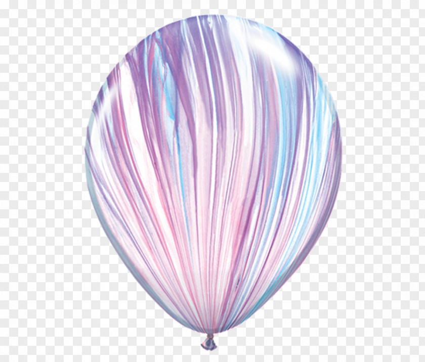 Balloon Birthday Tie-dye Party Purple PNG