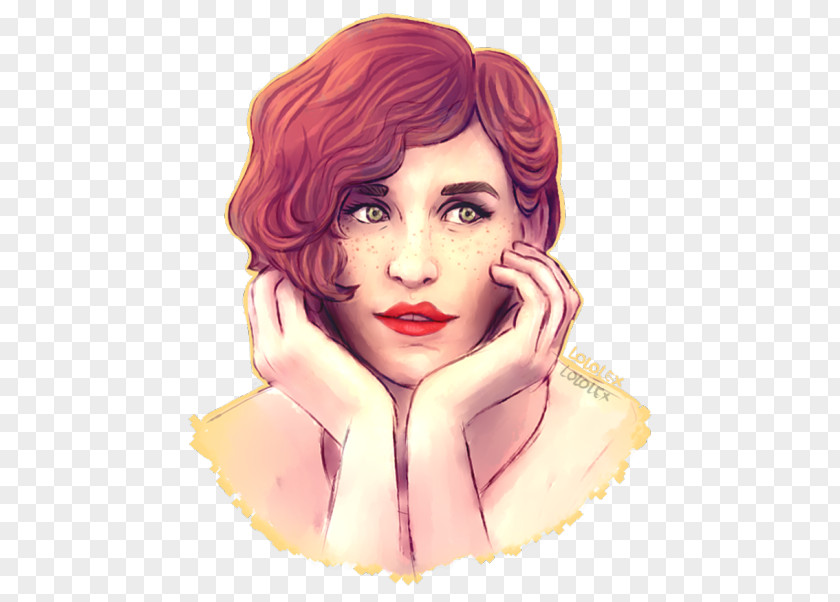 Belleza Watercolor Alicia Vikander The Danish Girl Illustration Drawing Newt Scamander PNG