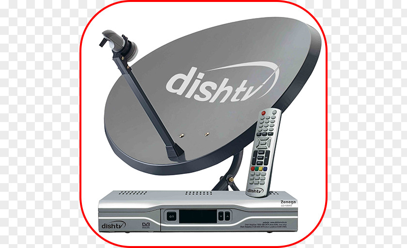 DTH Dish TV Satellite Television Videocon D2h Direct-to-home In India PNG