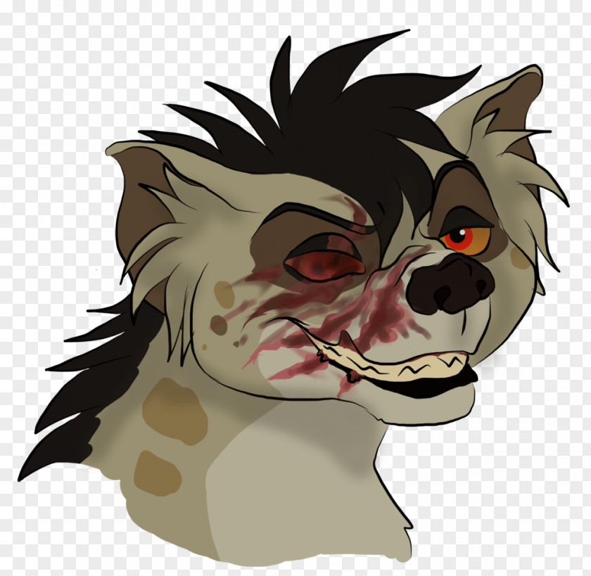 Hyena Cat Dog Face Mammal Snout PNG