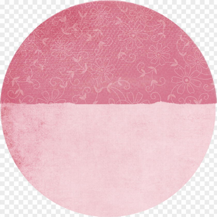 Lable Pink Circle PNG