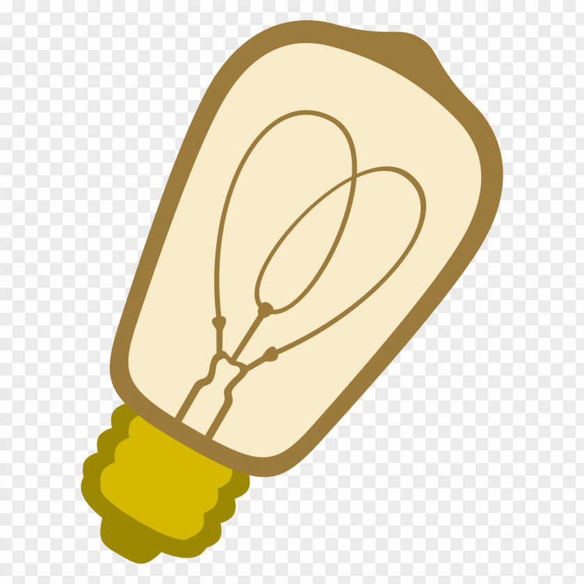 Light Incandescent Bulb Edison Lamp Clip Art PNG