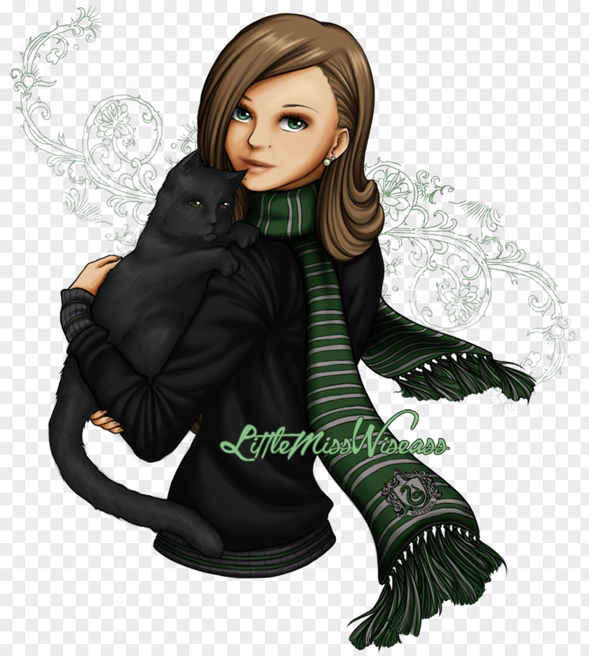 Puss In Boots Black Hair Brown Long Brush PNG