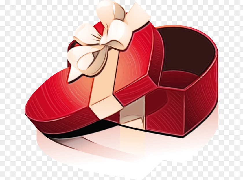 Red Footwear Heart Carmine Love PNG