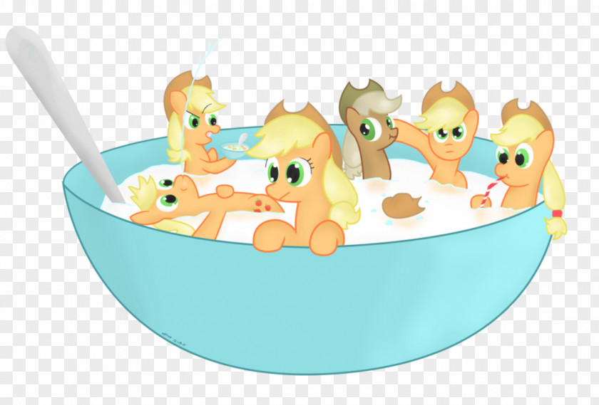 CEREAL Pony Breakfast Applejack Pinkie Pie Twilight Sparkle PNG