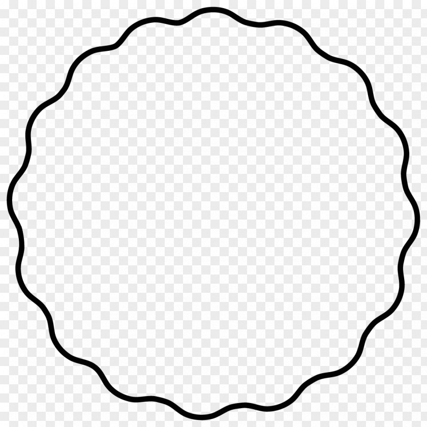 Circle White Black Shape PNG