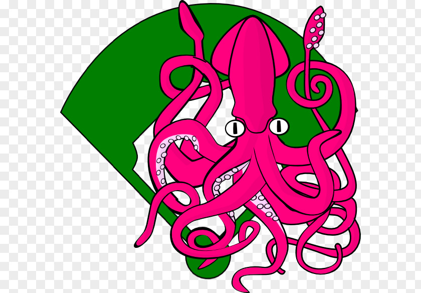 Octopus Squid As Food Clip Art PNG