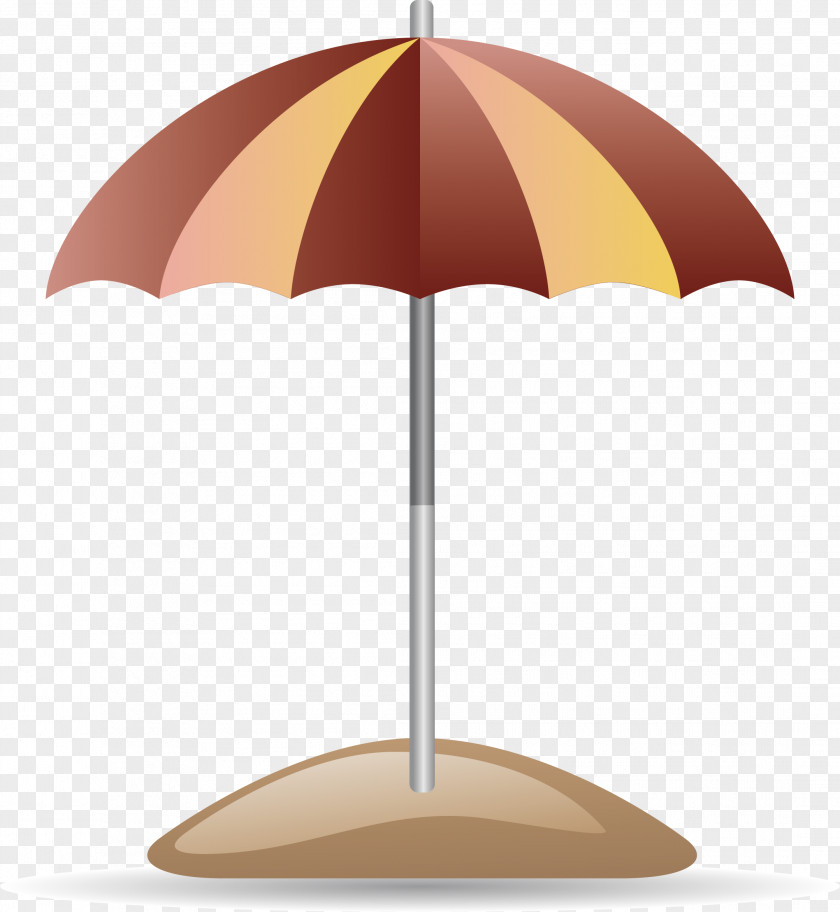 Sun Umbrella Vector Element PNG