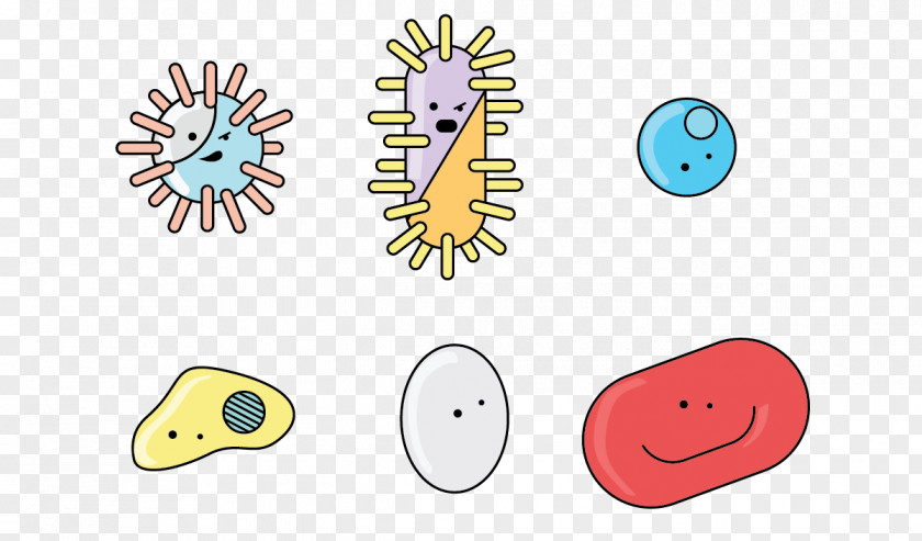 Cartoon Child Bacteria Flagellum Antimicrobial Resistance 16S Ribosomal RNA Clip Art PNG