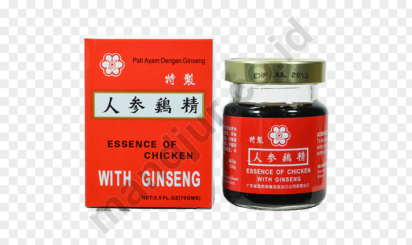 Ginseng Essence Chili Oil Product Ingredient Cream Flavor PNG