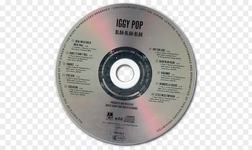 Iggy Pop Compact Disc United States American Garage Americans PNG